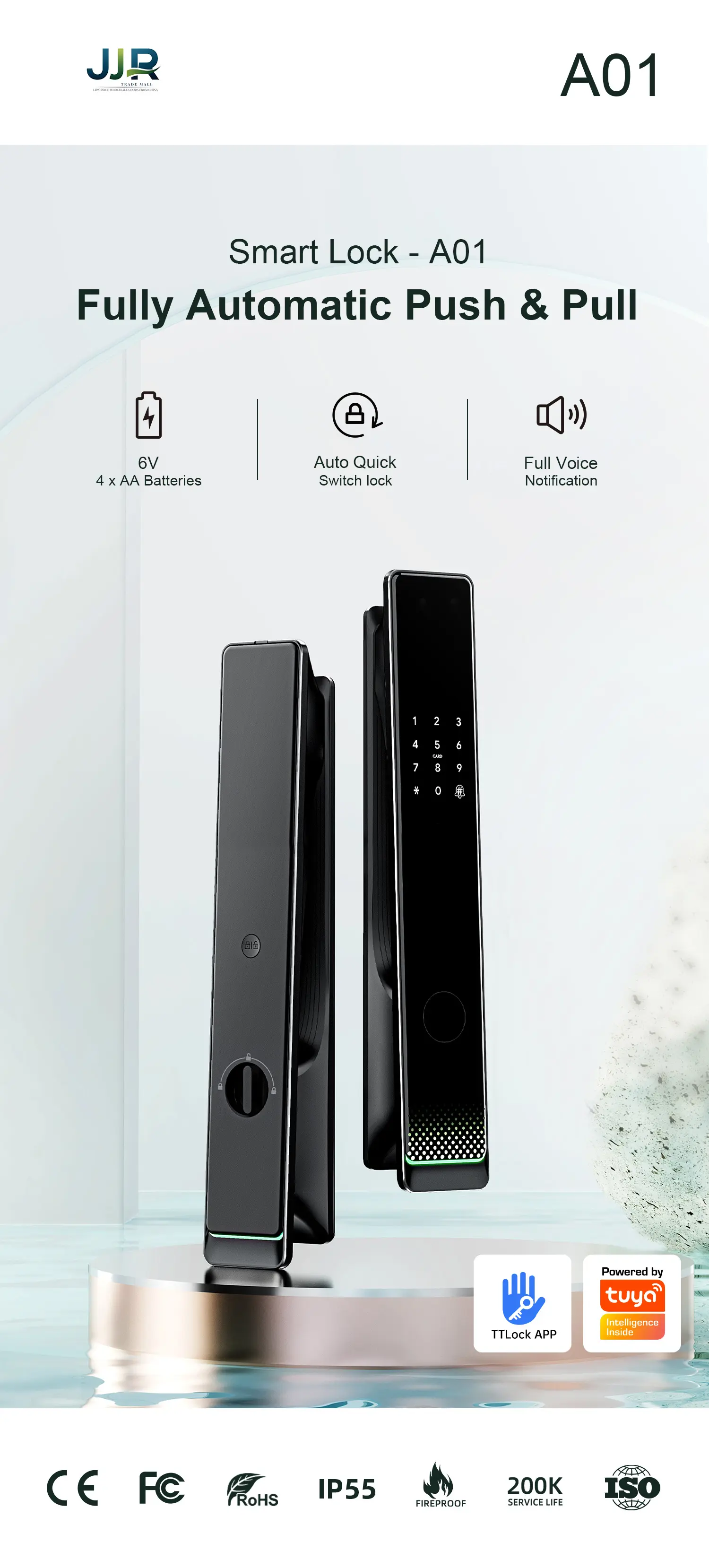 Commercial Smart Door Locks Wh
