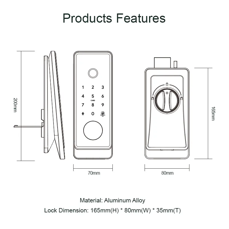 Password Smart Door Lock