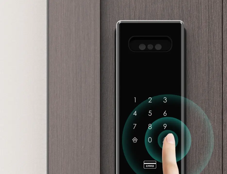 Finger Vein and Facial Recognition Smart Lock with Screen(图2)