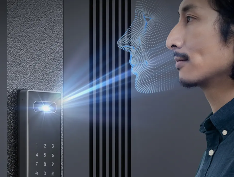 Finger Vein and Facial Recognition Smart Lock with Screen(图3)