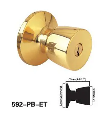 Commercial Door Knob with Lock